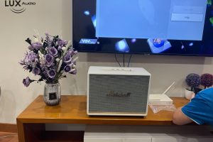 Lux Audio lắp đặt loa Marshall woburn 2 cho gia đình anh Quỳnh tại Hà Nội