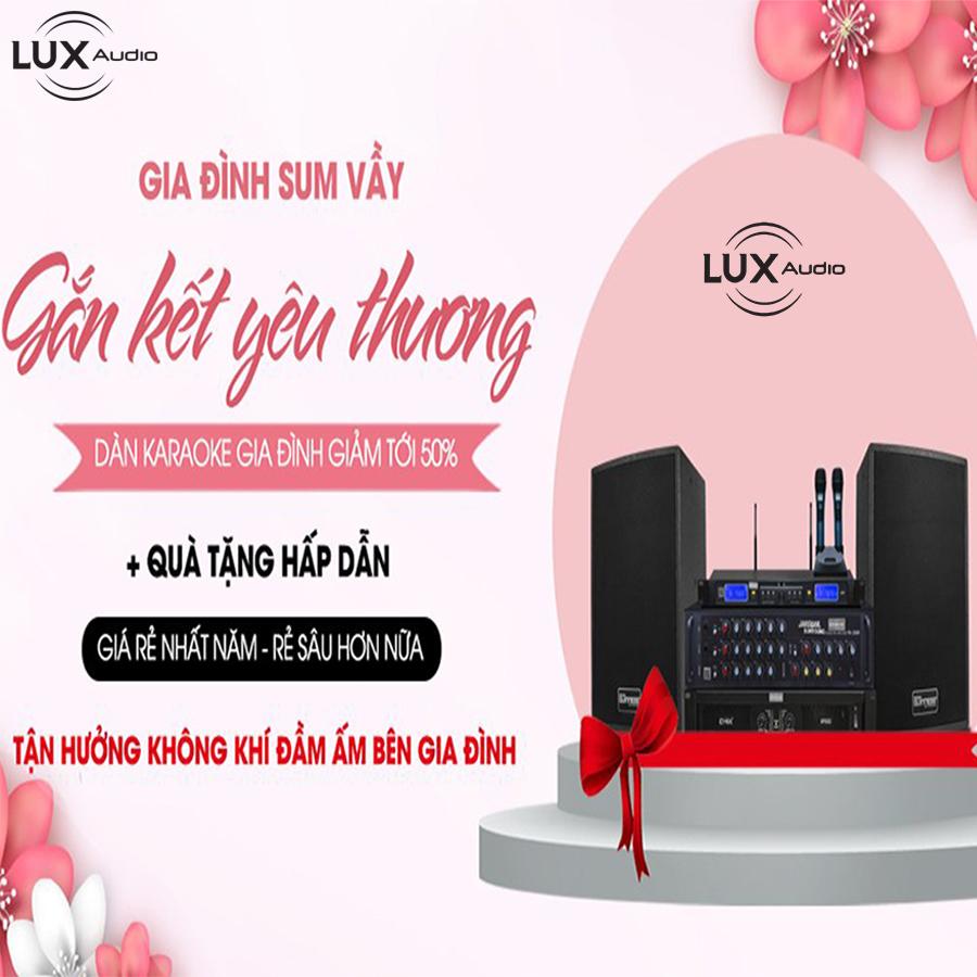dàn karaoke gia đình chính hãng, dàn âm thanh