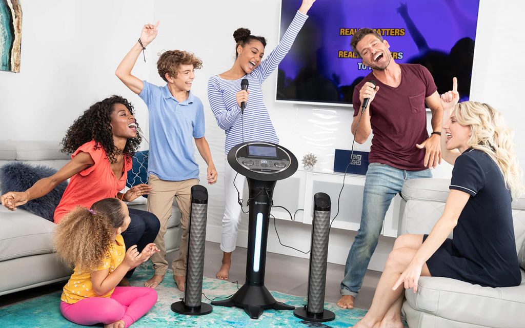 dàn âm thanh karaoke gia đình
