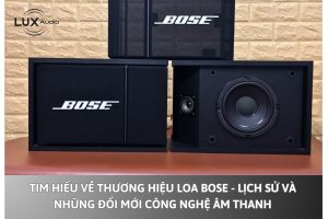 Tìm hiểu về thương hiệu loa Bose – Lịch sử và những đổi mới công nghệ âm thanh