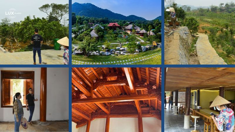 Toàn cảnh dự án am thanh phân vùng KDL Thác Tiên - giải pháp từ Luxaudio