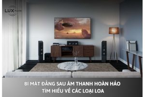 Bí mật đằng sau âm thanh hoàn hảo: Tìm hiểu về các loại loa