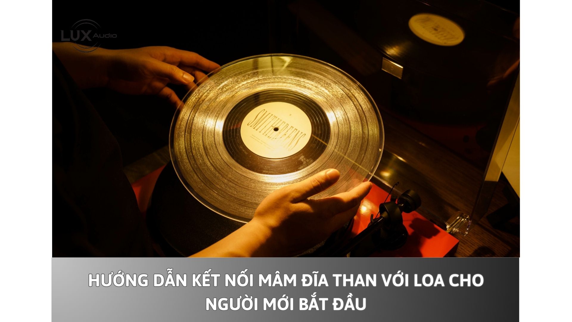 Hướng dẫn kết nối mâm đĩa than với loa cho người mới bắt đầu