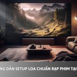 Hướng dẫn setup loa chuẩn rạp phim tại nhà