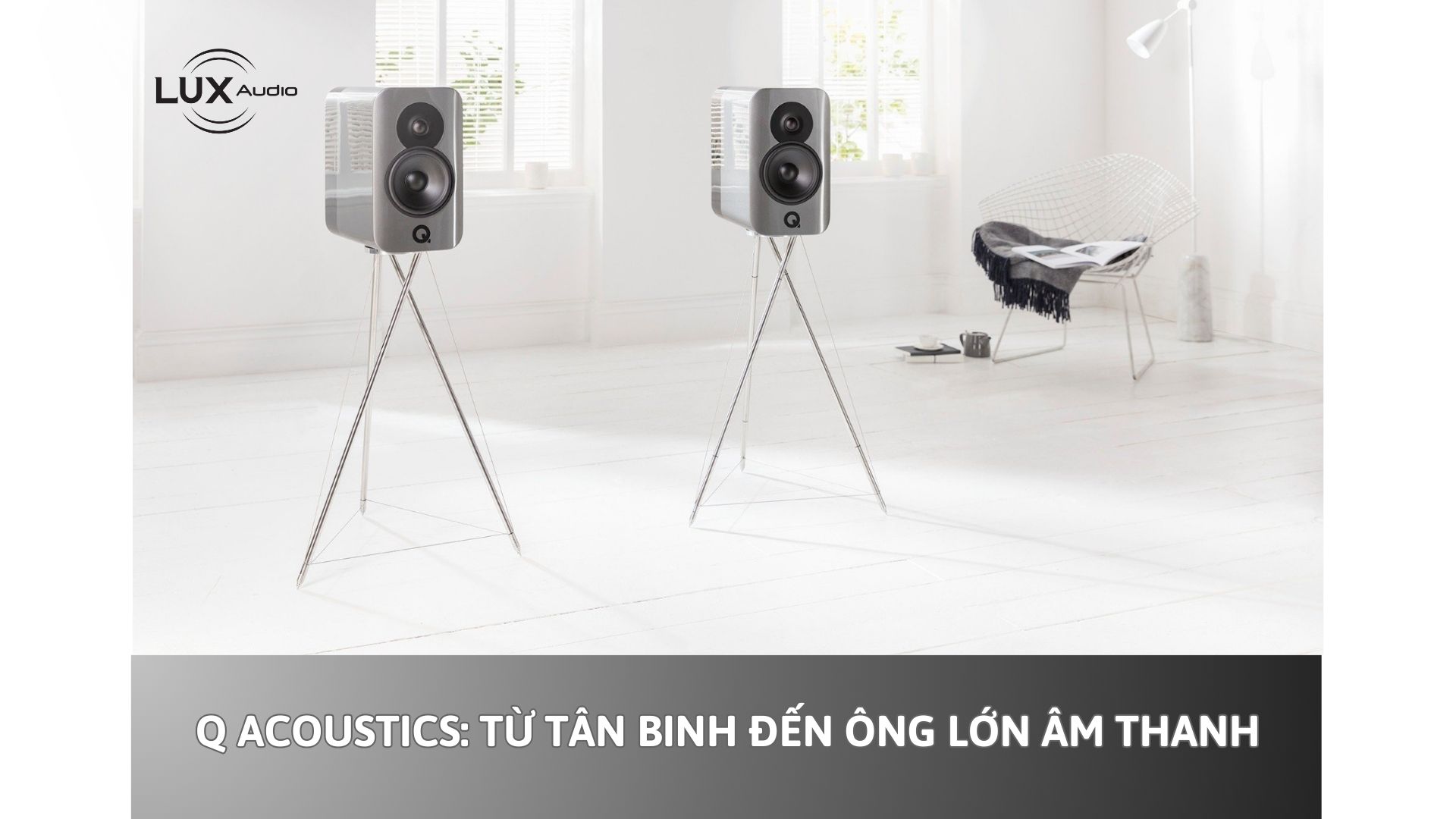 Q Acoustics: Từ tân binh đến ông lớn âm thanh