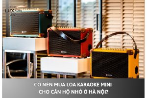 Có Nên Mua Loa Karaoke Mini Cho Căn Hộ Nhỏ Ở Hà Nội?