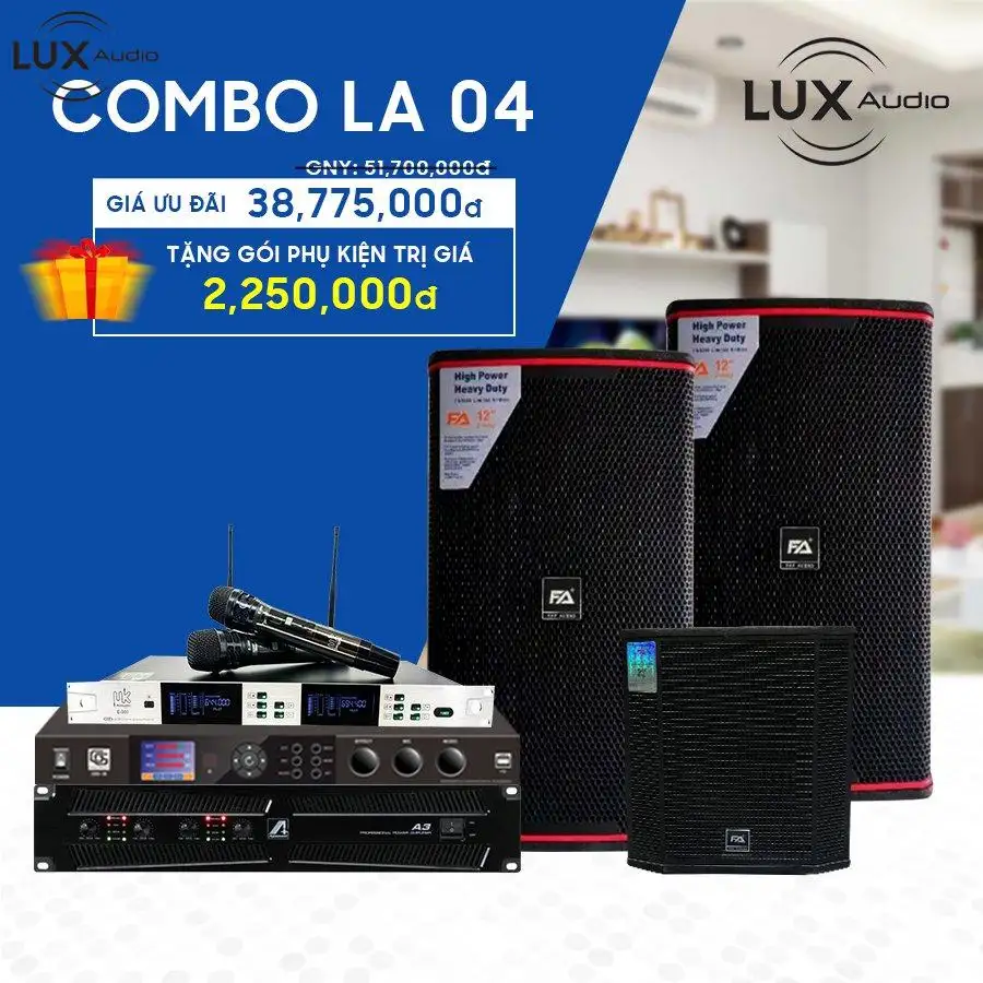 Combo Karaoke gia đình LA04