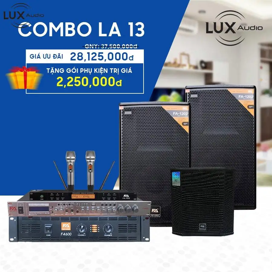 Combo Karaoke gia đình LA13