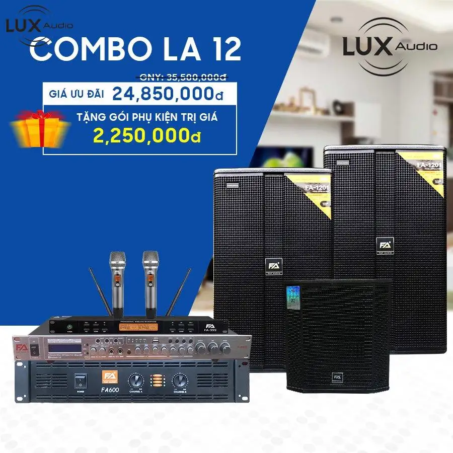 Combo Karaoke gia đình LA12