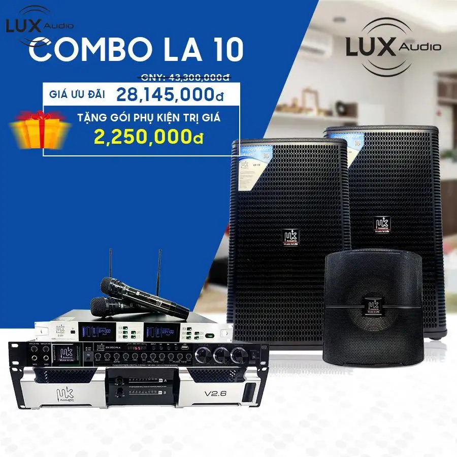Combo Karaoke gia đình LA10