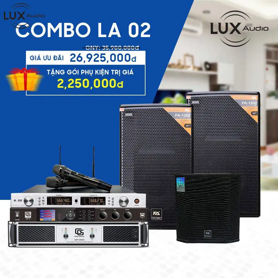 Combo Karaoke gia đình LA02