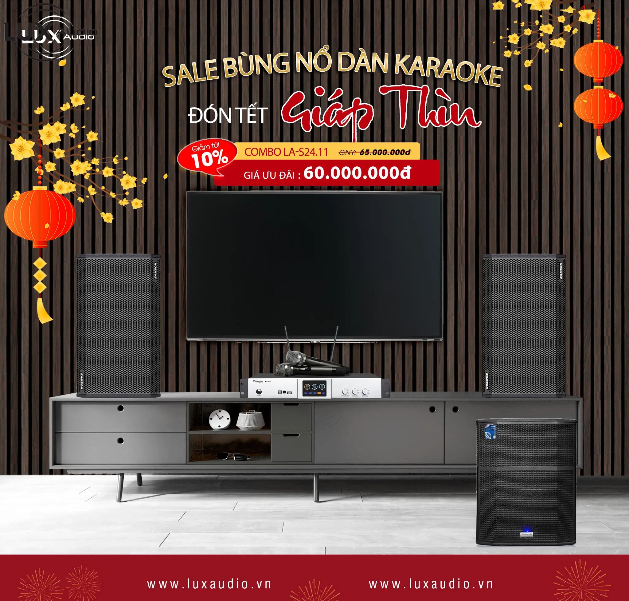 COMBO KARAOKE TẾT LA -S24.11