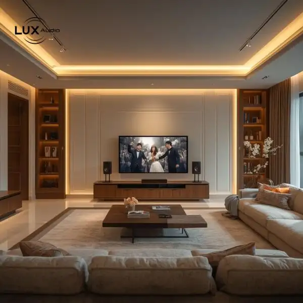 âm thanh đa vùng biệt thự