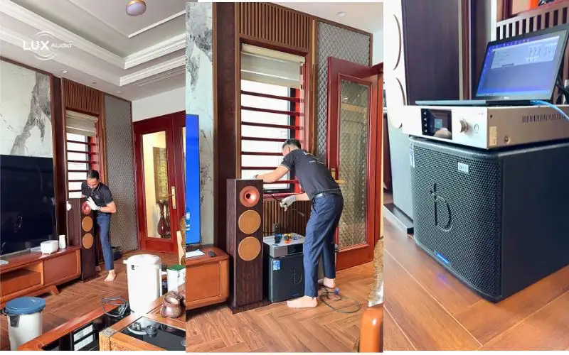 Lắp dàn âm thanh gia đình