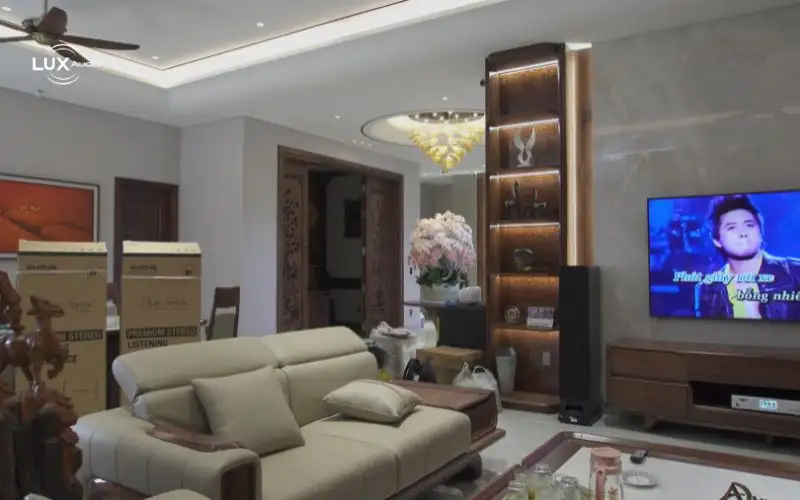 Lắp dàn âm thanh gia đình