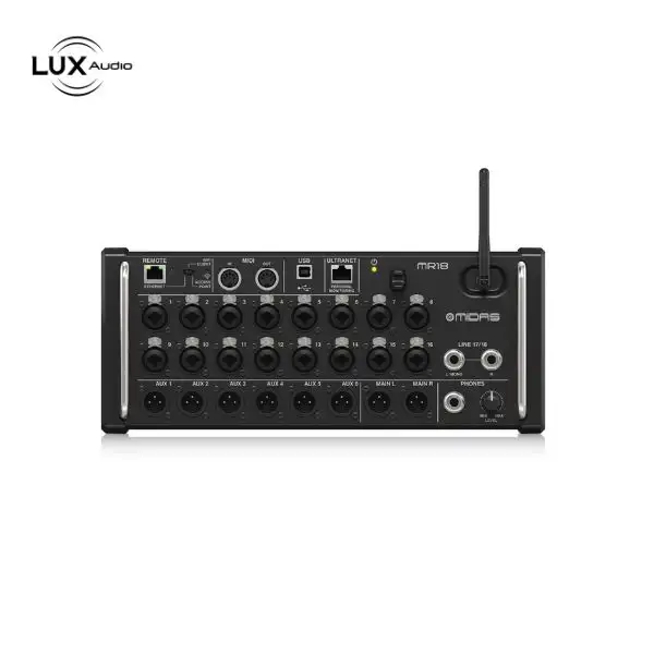 Bàn Mixer Digital Midas MR18 – Mixer Không Dây Chuyên Nghiệp Cho Karaoke & Sân Khấu
