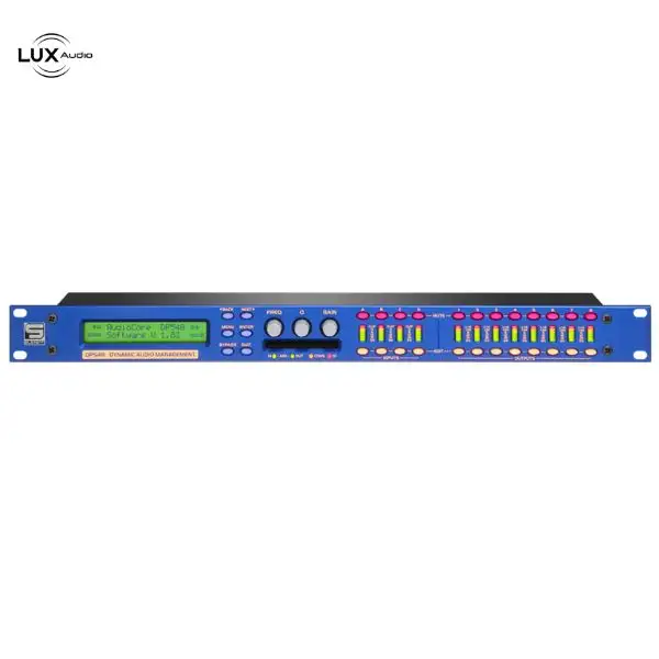 DP548 Bộ xử lý hệ thống âm thanh XTADP548 Bộ xử lý hệ thống âm thanh XTA DSP 4 In 8 Out Chính Hãng