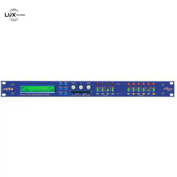 DP446 Bộ xử lý hệ thống âm thanh XTA DSP 4 In 6 Out Chính Hãng