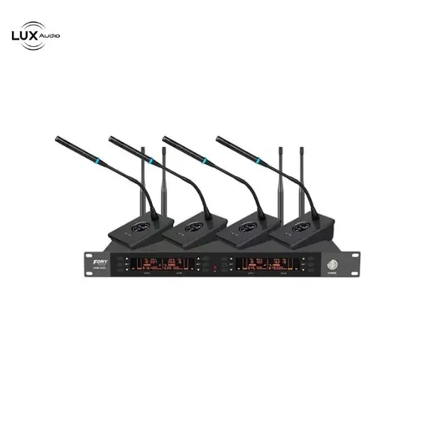 Micro FONY SKM-4000 Chính Hãng | Micro Cổ Ngỗng Không Dây Hội Nghị Chuyên Nghiệp