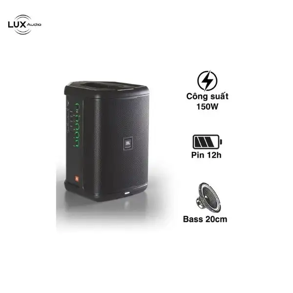 Loa JBL EON ONE Compact – Hệ Thống PA Di Động 150W, Mixer 4 Kênh, Bluetooth, Pin 12 Giờ